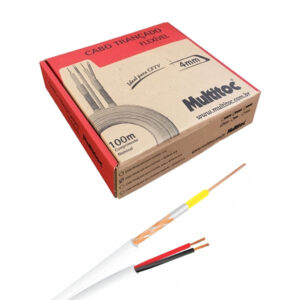 Cabo Trançado Flexível 4mm SLIM Dupla Blindagem
