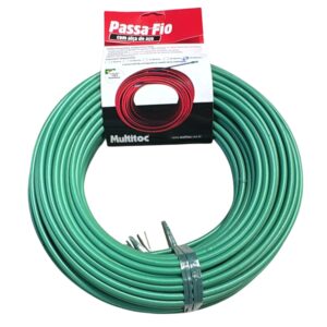 Passa Fio 30 metros Verde Multitoc