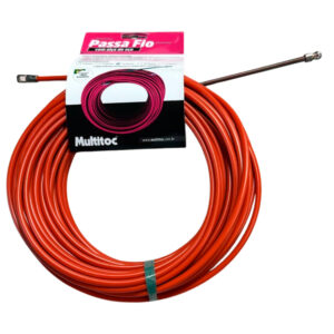 Passa Fio 20 metros Vermelho Multitoc