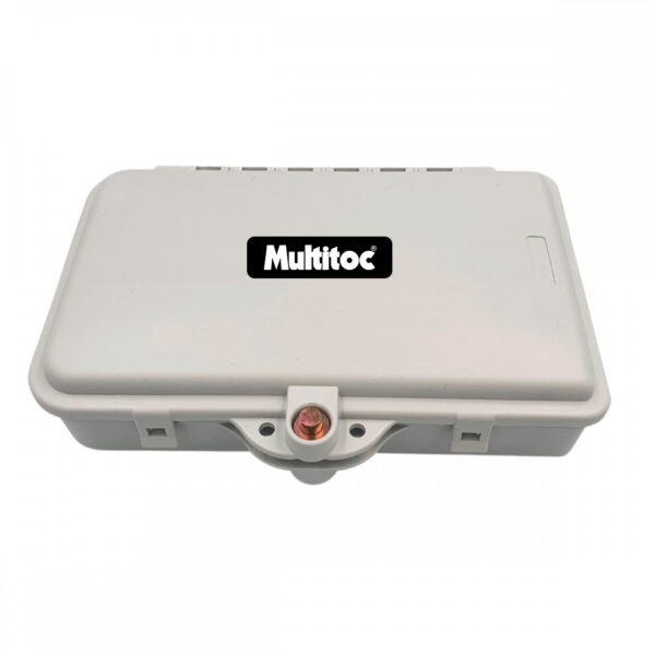 Caixa Atendimento Óptico Mini Cto Ftth 4fo Multitoc Branca