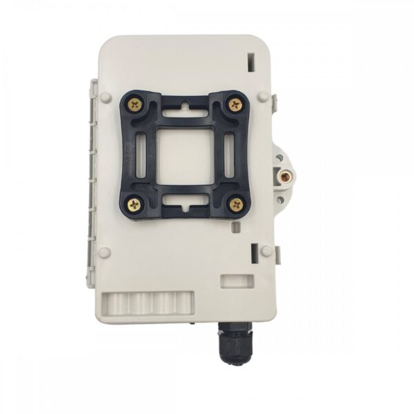 Caixa Atendimento Óptico Mini Cto Ftth 4fo Multitoc Branca - Imagem 6