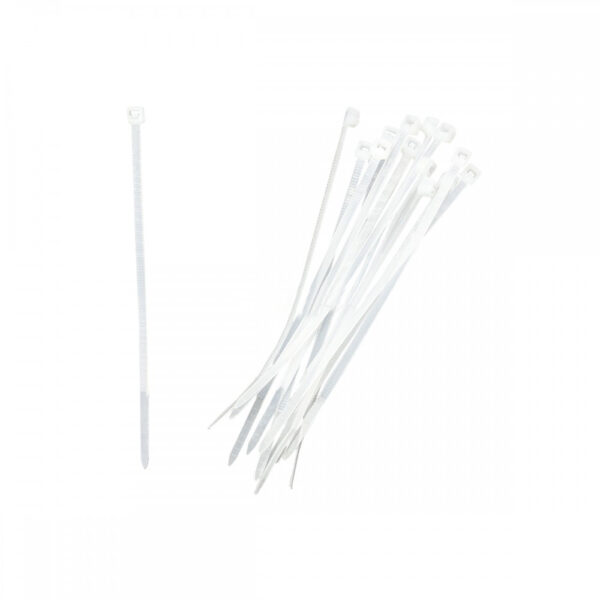 Abraçadeira de Nylon M10 Branco 100x3 mm - 100 Unidades - Imagem 3