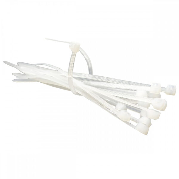 Abraçadeira de Nylon M10 Branco 100x3 mm - 100 Unidades - Imagem 4