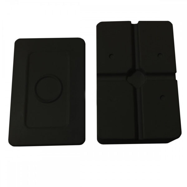 Caixa de Sobrepor CFTV Mini Preta 9x6x4,5cm - Imagem 2