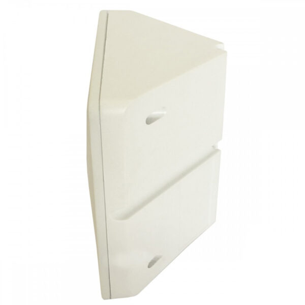 Caixa de Sobrepor CFTV Triangular Branca 8,5x8,5x4,5cm - Imagem 5