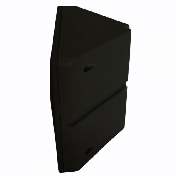 Caixa de Sobrepor CFTV Triangular Preta 8,5x8,5x4,5cm - Imagem 5