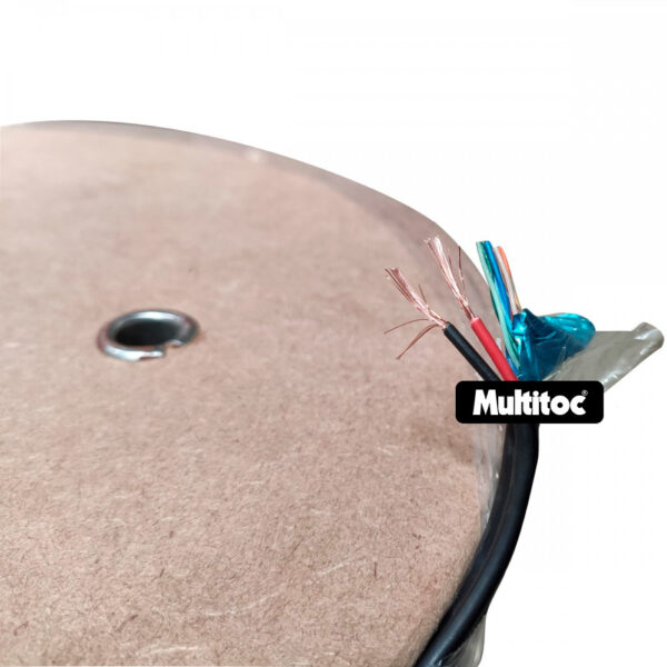 Cabo Híbrido Dupla Blindagem 4 Pares + Alimentação 2x18 AWG Preto - 300m - Imagem 2