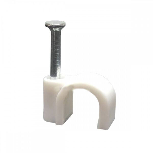 Miguelão Fixa Cabo 7mm Branco - 100 Unidades - Imagem 2