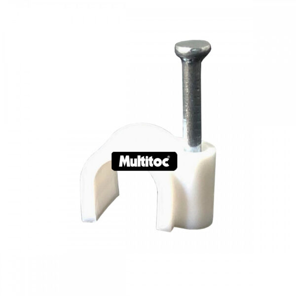 Miguelão Fixa Cabo 8mm Branco - 100 Unidades - Imagem 2