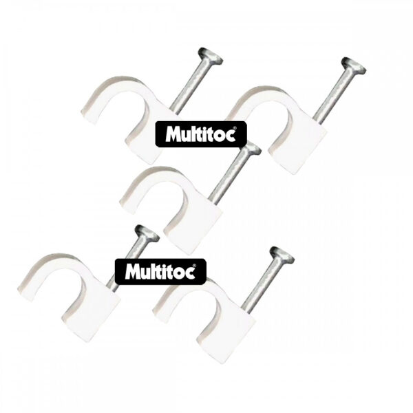 Miguelão Fixa Cabo 8mm Branco - 100 Unidades - Imagem 3