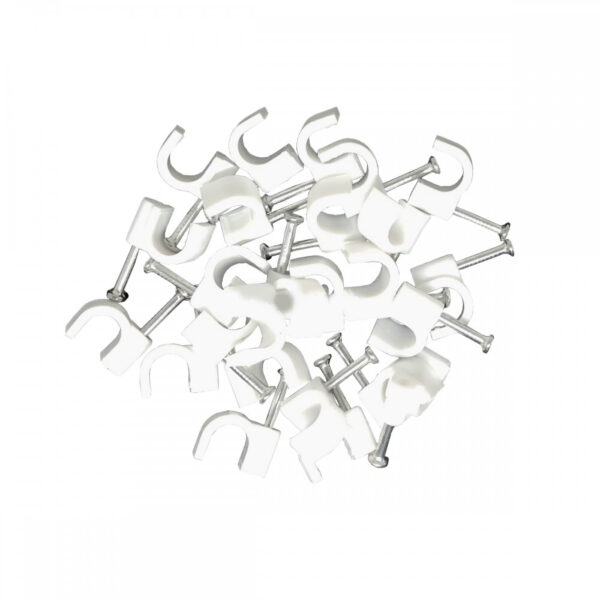 Miguelão Fixa Cabo 7mm Branco - 100 Unidades - Imagem 4