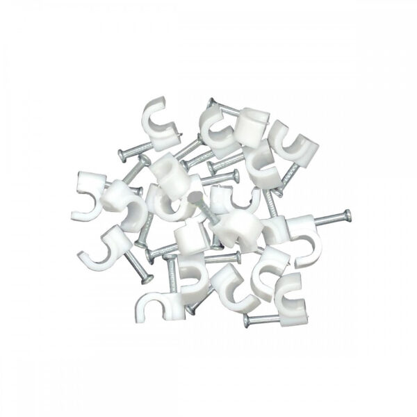 Miguelão Fixa Cabo 5mm Branco - 100 Unidades - Imagem 4