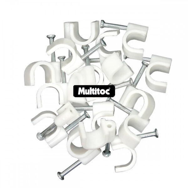 Miguelão Fixa Cabo 8mm Branco - 100 Unidades - Imagem 4