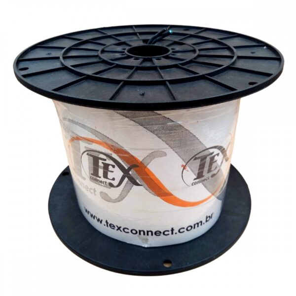 Cabo Hibrido 50x8 Vias Dupla Blindagem+ Alimentacao em CCA (liga de cobre) 2x18 AWG - 100 mts - Preto - Imagem 2