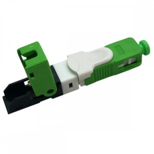 Conector Reutilizável Fibra Óptica Ftth Sc Apc Verde - 10 Unidades