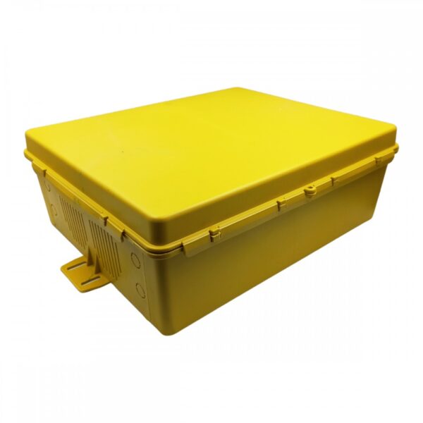 Caixa Hermética Amarela Master 376x306x140mm