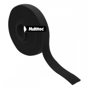 Fita Organizadora de Cabos Dupla Face Preto 3m X 2cm