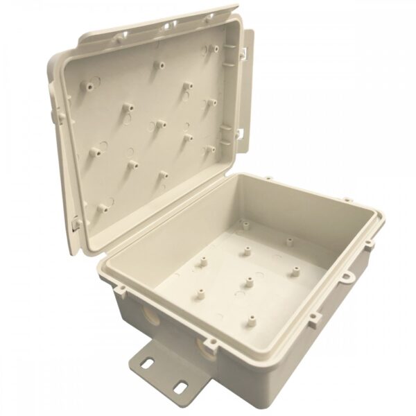 Caixa Hermética Branca Mini 170x135x65mm - Imagem 2