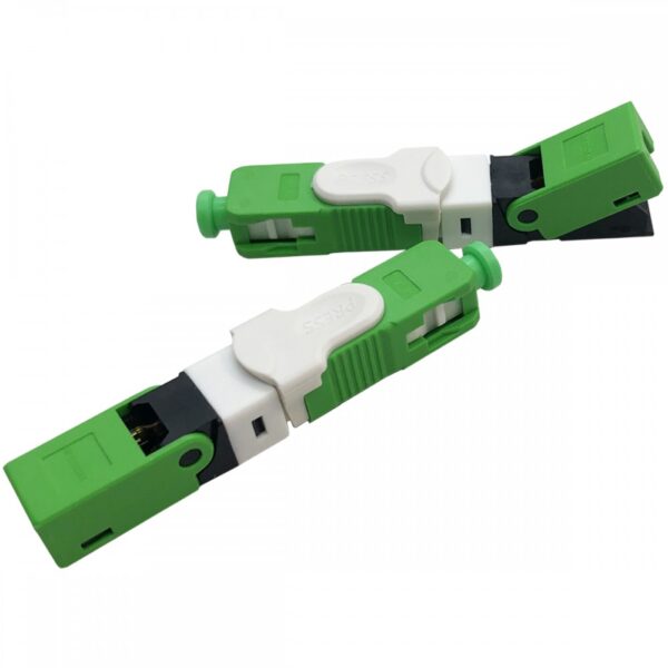 Conector Reutilizável Fibra Óptica Ftth Sc Apc Verde - 10 Unidades - Imagem 2