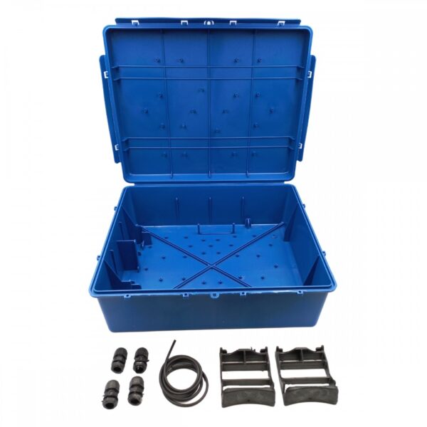 Caixa Hermética Azul Master 376x306x140mm - Imagem 4
