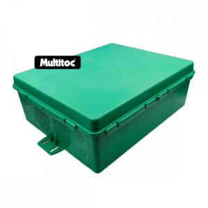 Caixa Hermética Verde Master 376x306x140mm