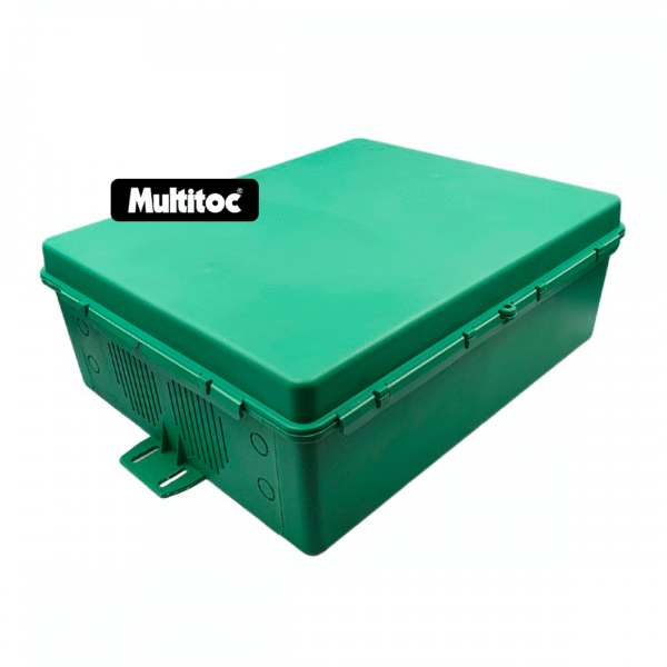 Caixa Hermética Verde Master 376x306x140mm
