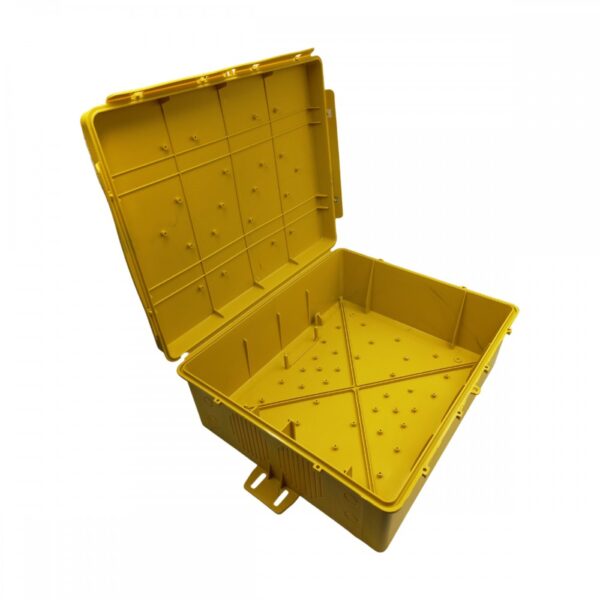 Caixa Hermética Amarela Master 376x306x140mm - Imagem 4