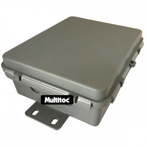 Caixa Hermética Cinza Mini 170x135x65mm