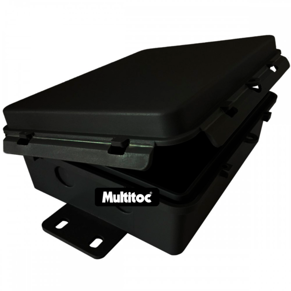 Caixa Hermética Preta Mini 170x135x65mm - Imagem 3