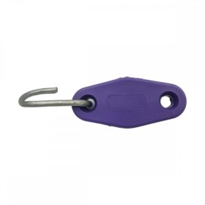 Esticador Drop para Fio FE e Cabo UTP Roxo - 100 Unidades