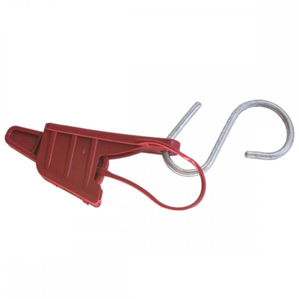 Esticador Mini Cunha para Cabo Drop Vermelho - 50 Unidades - Imagem 3