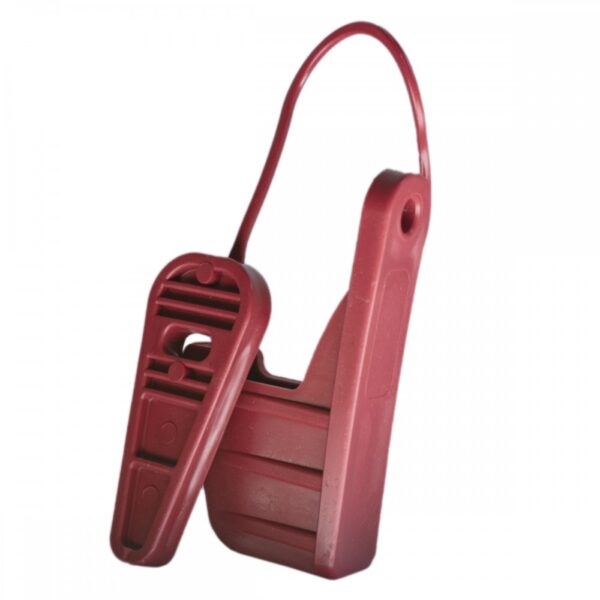 Esticador Mini Cunha para Cabo Drop Vermelho - 50 Unidades - Imagem 4