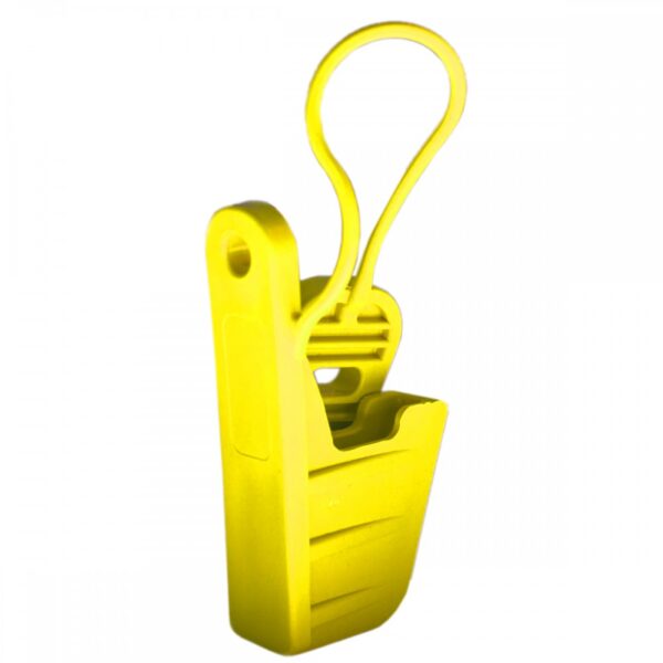 Esticador Mini Cunha para Cabo Drop Amarelo - 50 Unidades - Imagem 5