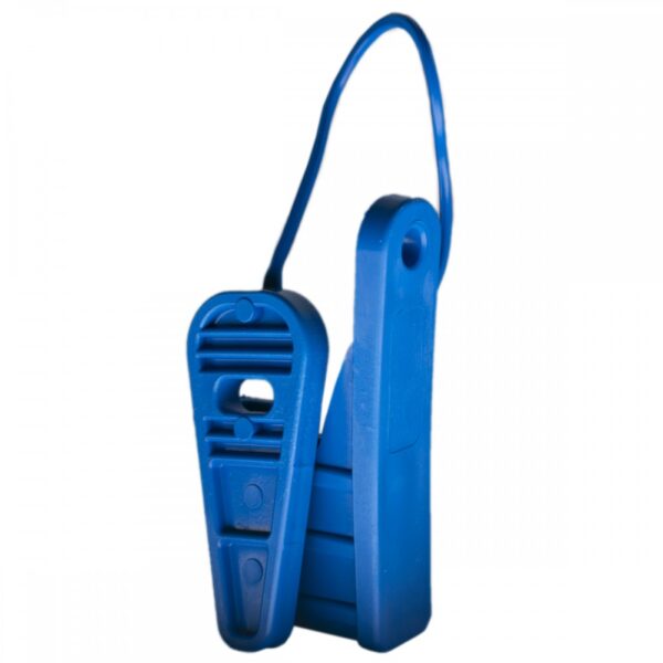 Esticador Mini Cunha para Cabo Drop Azul - 50 Unidades - Imagem 4