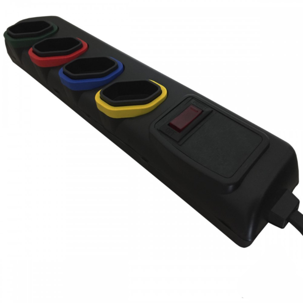 Filtro de Linha Bivolt com 4 Tomadas Modelo 1000 - Imagem 3