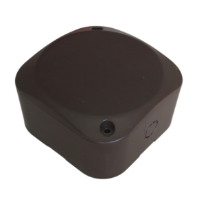 Caixa Premium Sobrepor / Cftv Quadrada Marron