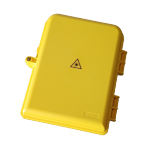 Caixa Atendimento Óptico Mini Cto Ftth 16fo Multitoc Amarela